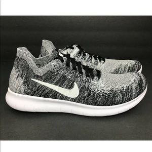 Nike Free RN GS Flyknit Running Shoes sz 7y